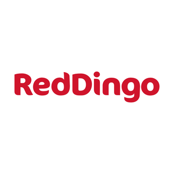 Red dingo logo in red