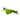 An Ancol green chirping Greenfinch bird shaped plush cat toy, shown on a white background.