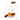 An Ancol brown and orange Robin shaped plush cat toy with a grey string and ring, shown on a white background.