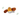 An Ancol chirping brown and orange Robin bird shaped plush cat toy, shown on a white background.