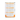 A back view of a can of Calibra Life Adult dog food, Monoprotein variety, featuring a white label with orange text, on a plain white background.