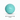 A bright mint blue polymer dog toy ball with embossed dog icons and the brand name 'Coachi' in the centre shown on a clean white background. Shown on a white background with a black dimension arrow labelled 4"/10cm below it.