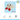 A Small Happy Pet Lamb Chop plush sheep dog toy with red feet on a blue background, featuring the Lamb Chop brand. With measurements surrounding.