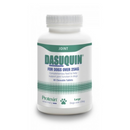 White background with a bottle of Protexin Dasuquin 80 tablets picutred. Text on the bottle reads 'For dogs over 25kg, complementary feed to help support joint function in dogs.'
