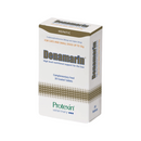 White background with a box of Protexin Denamarin 30 coated capsules picutred. Text on the box reads 'High level nutritional support for the liver, Complementary Feed, 30 coated tablets'.