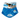 Blue bandana with wave design, with white oval with 'Chill Out' text in blue inside and a small blue dog amongst the text. Backed on cardboard packaging, with a Jack Russell with sun glasses pictured on the packaging with text 'Ice Bandana', 'Instant Ultra Cooling Relief', 'Chill Out' and 'Keeping Dog Cool'