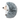 A side view of an Ancol Heritage plush hedgehog toy with soft gray faux fur, a cream-colored face, and small brown stitched claws, shown against a plain white background.