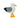 White background with a white, grey and black Ancol Made From Seagull dog toy.
