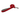 White background with a red Ancol Padded lead with a metal clip on the end.