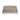 Front view of a pillow-type brown faux suede dog bed with faux fur trimming.