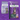Two Arden Grange dog food packages on a purple background, demonstrating the recent change in packaging.
