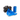 White background with a black 'Bags On Board' bone shaped poo bag Dispenser with a roll of blue bags next to it.