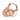 White background of a brown basket Baskerville WIDE FIT dog muzzle.
