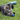 Large semi-long haired brown tabby cat playing with two Battersea Pounce Cat Balls pictured on grass.