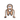 BECO brown sloth rope dog toy