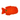 White background with a back view of an orange and white Bite Force Clown fish Dog Toy with the Bite Force logo stitched on it.