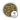 White background with a blue and white bowl of dry dog food and a circle with a close up picture of a single kibble with the size displayed beneath '1.1cm x 1.1cm, width/depth, average size'.