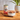 Calibra dog food can on a wooden surface with a bowl of dog treats and a plant in the background.