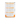 A back view of a can of Calibra Life Adult dog food, Monoprotein variety, featuring a white label with orange text, on a plain white background.