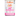 A can of Calibra Life Puppy & Junior wet dog food, featuring a white label with pink and orange text and a pink puppy silhouette, on a plain white background.