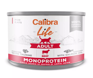 Calibra Life Cans | Adult Cat | Beef