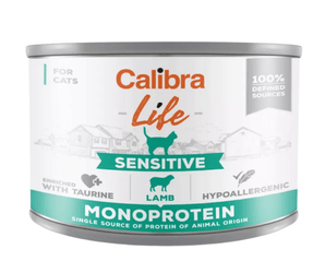 Calibra Life Cans | Adult Cat | Sensitive Lamb