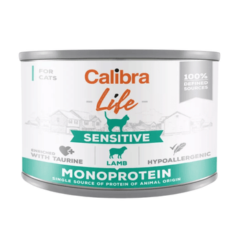 Calibra Life Cans | Adult Cat | Sensitive Lamb