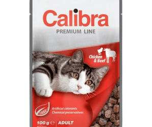 Calibra Premium Pouches | Adult Cat | Beef & Chicken