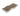 Wave shaped corrugated cardboard scratcher with spotty details around the outside on a white background.