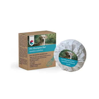 CVET Shampoo Bar Sensitive Scent Free on white background