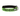 White background with a green Dexil collar with the word 'Friendly' stitched in black.