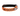 White background with an orange Dexil collar with the word 'No Dogs' stitched in black.