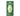 White background with a pale green Small Earth Rated Treat dog toy attached to a dark green cardboard tag.