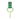 White background with a pale green Small Earth Rated Tug dog toy attached to a dark green cardboard tag.