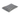 Pillow-type grey dog bed with illustrated dogs and a grey fleece underside pictured on a white background.