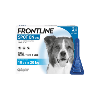 Frontline Spot On - 3 Pip - 10-20kg