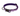 White background with a Halti Purple Comfort Collar with a black plastic buckle and loop.