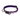 White background with a Halti Purple Comfort Collar with a black plastic buckle and loop.