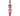 White background with a Red Halti Walking Harness with a metal clips and loops, attached to a cardboard tag.