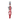 White background with a Red Halti Walking Harness with a metal clips and loops, attached to a cardboard tag.