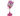 A pink Amy Rose from Sonic the Hedgehog cat toy accessory featuring a plush character head on a spring-mounted suction cup base, set against a plain white background.