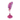 A side view of pink Amy Rose from Sonic the Hedgehog cat toy accessory featuring a plush character head on a spring-mounted suction cup base, set against a plain white background,