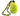 A lime green Grrrelli Rope Tugger Dog Toy textured rubber dog toy with a braided rope handle in black, yellow, and green, isolated on a white background.