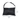 Henry Wag Easy-roll travel bed in it's black carry bag, with measurements on either side indicting width 35cm, height 28cm. Pictured on a white background.