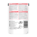 Back view of Hills wet cat food pouch on a white background