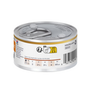 Back view of Hills Prescription Kidney Care Stew Adult cat food tin on a white background.
