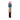 White background with a KONG Cat Kickeroo toy, which is half teal waffle fabric and half brown jute with a dark brown fluffy tail. The Kickeroo toy is attached to a cardboard backing.