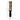 Long giraffe patterned kickeroo cat toy with a black fluffy tail attached. Measurements displayed on the left 11.5" and underneath 3.5". Pictured on a white background.