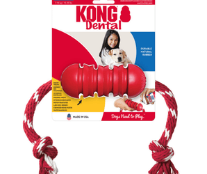 KONG Dental with Rope in packaging
