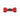 White background with a KONG red bone with a tartan bow motif in the centre.